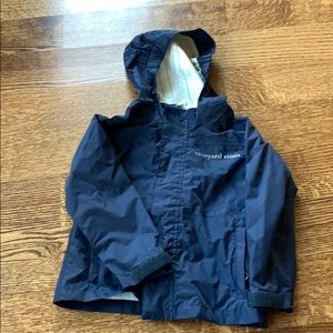 Vineyard Vines Navy Raincoat